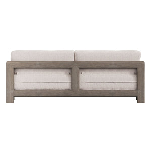 Bernhardt Bernhardt Montaigne Outdoor Sofa — 168"W Teak Frame, Plush Weather-Resistant Cushions, Transitional Style - Made to Order O3387B
