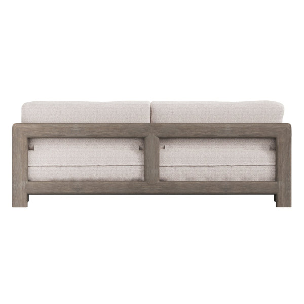 Bernhardt Bernhardt Montaigne Outdoor Sofa — 168"W Teak Frame, Plush Weather-Resistant Cushions, Transitional Style - Made to Order O3387B