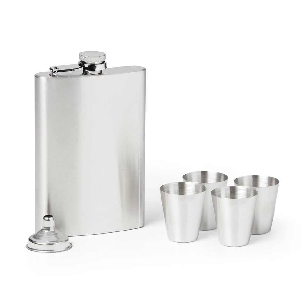 Lenox Cambridge 6-Piece Stainless Steel Flask Set NO COLOR METAL EHGST21CB1DS