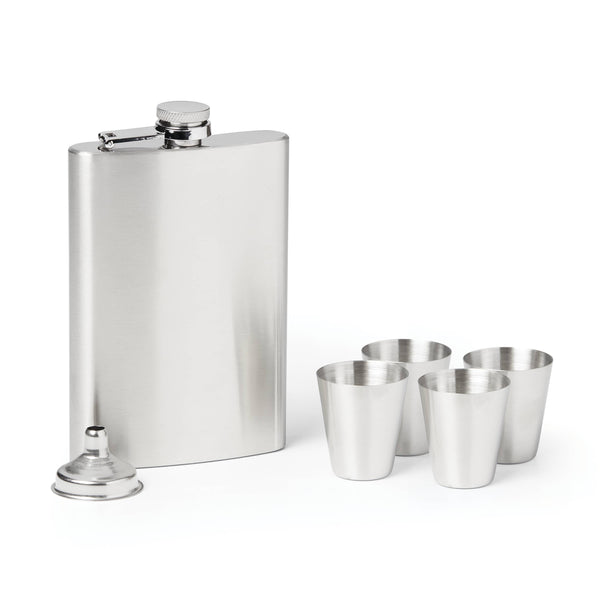 Lenox Cambridge 6-Piece Stainless Steel Flask Set NO COLOR METAL EHGST21CB1DS