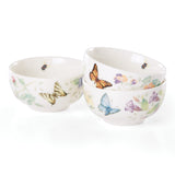 Lenox Butterfly Meadow Kitchen 3-Piece Mini Bowl Set Multi, WHITE PORCELAIN 890449