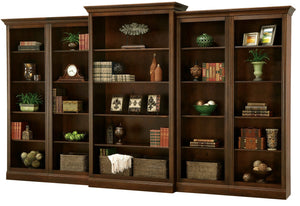 Hekman Furniture 920002 Left Bookcase - Elegant Solid Wood Design, Adjustable Shelves & Ample Storage For Any Space Saratoga ,Hekman Furniture Left Return Bookcase 920002