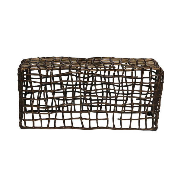 English Elm Christopher Knight Home® - Bench Gold Aluminum Modern Accent Bench 39.5"L x 20"W x 18.5"H — Lightweight, Durable Entryway Seat 67029.00