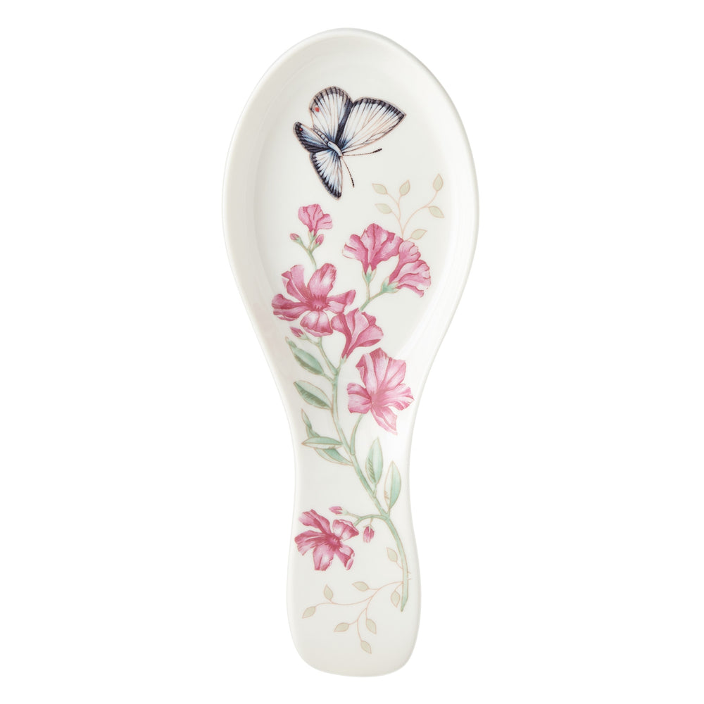 Lenox Butterfly Meadow Spoon Rest Multi, WHITE PORCELAIN 888266