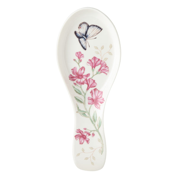 Lenox Butterfly Meadow Spoon Rest Multi, WHITE PORCELAIN 888266