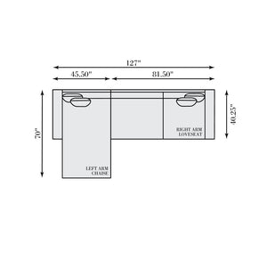 Bernhardt Bernhardt Nest Full Grain Leather Sectional with Deep Cushions for Modern Living Rooms K2237