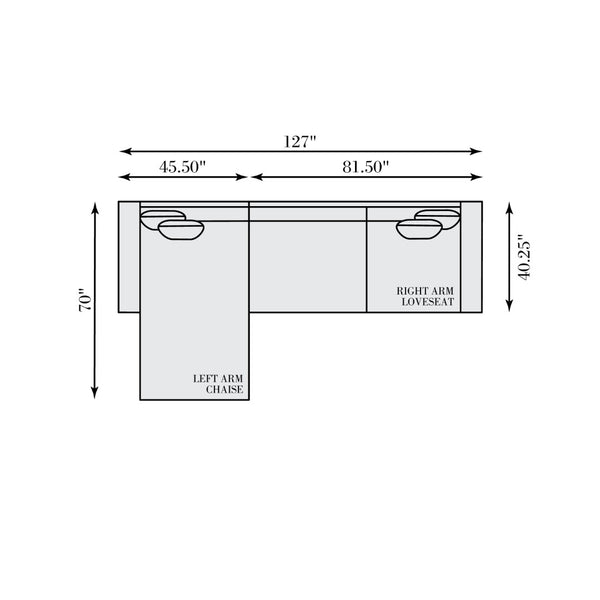 Bernhardt Bernhardt Nest Full Grain Leather Sectional with Deep Cushions for Modern Living Rooms K2237