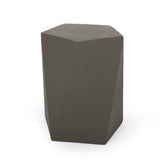 Christopher Knight Home® - Noble House - Apollo Outdoor Modern Side Table