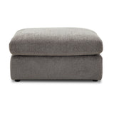 Parker House Parker Living Surrender- Burmese Nature Ottoman with Casters Burmese Nature 100% Polyester SSUR#900-BRNT