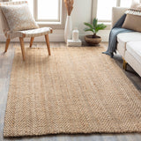 Jute Woven JS-1000 5' x 8' Handmade Rug JS1000-58 Livabliss Surya