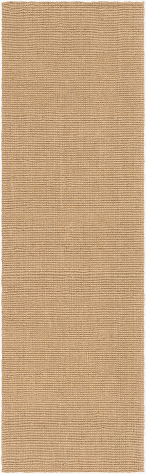 Surya Jute Woven 2' X 3' Handmade Rug - Rustic Charm, Durable Comfort For Cozy Home Decor Spaces Tan Jute Js13-268