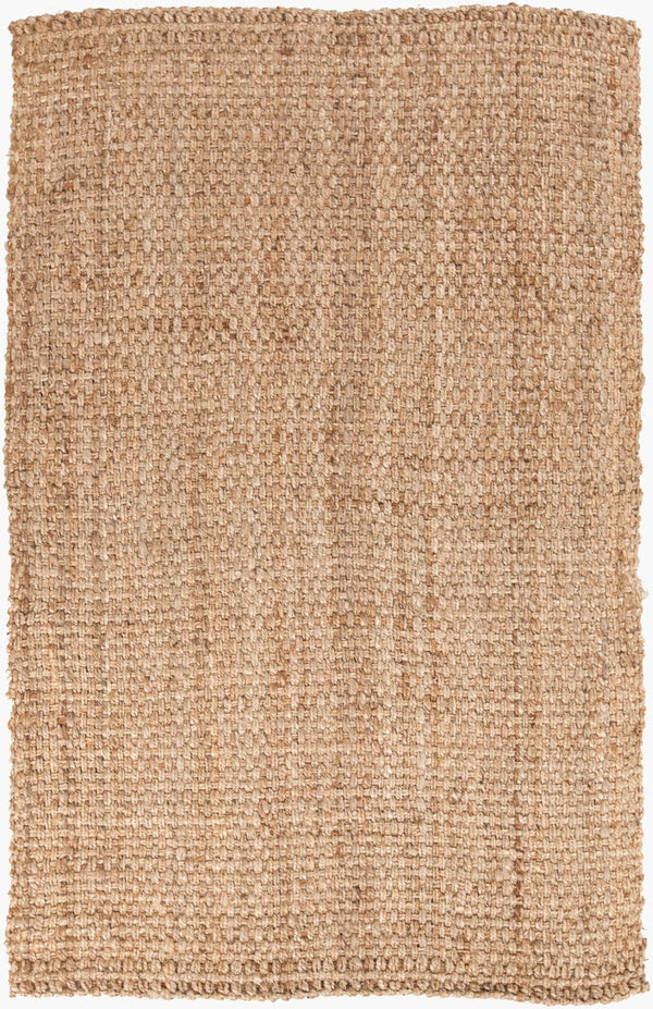 Livabliss Jute Flatweave Handwoven Area Rug Natural Fiber Farmhouse Bohemian Living Room Tan 3'6" x 5'6" JS2-3656