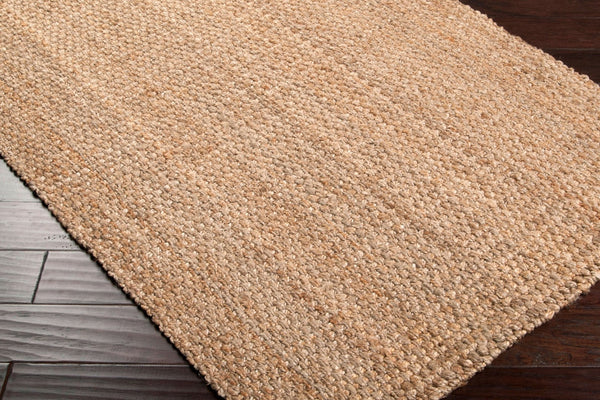Livabliss Jute Flatweave Handwoven Area Rug Natural Fiber Farmhouse Bohemian Living Room Tan 10' x 14' JS2-1014
