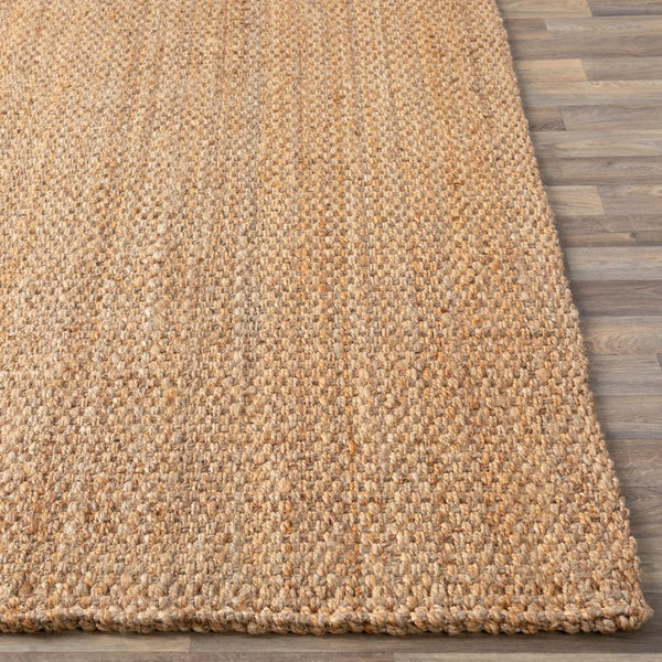 Livabliss Jute Flatweave Handwoven Area Rug Natural Fiber Farmhouse Bohemian Living Room Tan 10' x 14' JS2-1014