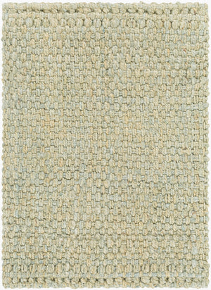 Surya Jute Woven Handmade Rug 2' X 3' - Rustic Farmhouse Charm, Easy Care, Perfect For Cozy Spaces Blue Jute Js220-23