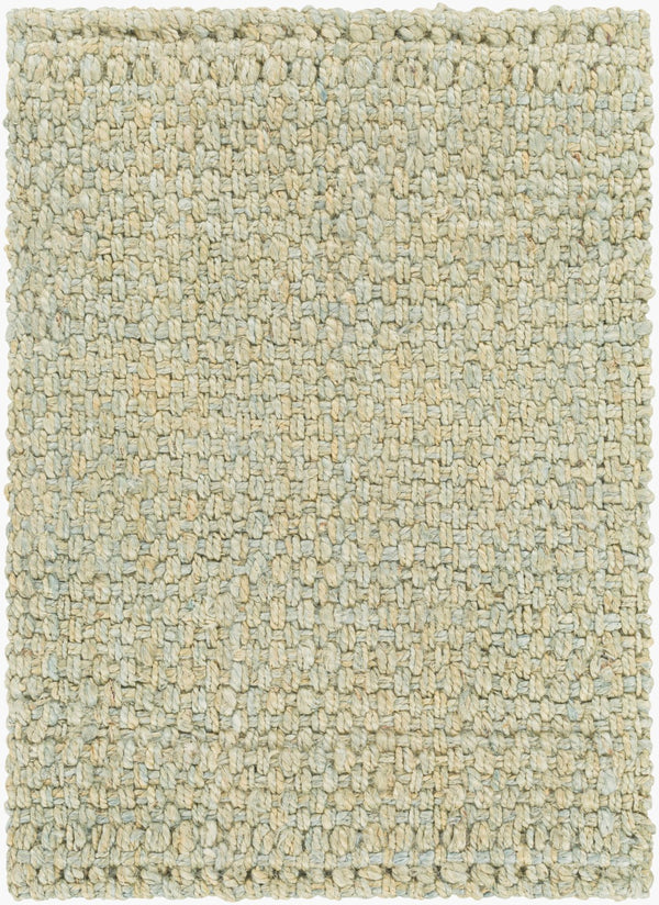Surya Jute Woven Handmade Rug 2' X 3' - Rustic Farmhouse Charm, Easy Care, Perfect For Cozy Spaces Blue Jute Js220-23