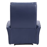 Parker House Parker Living Gershwin - Verona Royal Blue - Powered By Freemot Zero Gravity Power Recliner Verona Royal Blue Top Grain Leather with Match (X) MGER#812PHZ-P25-VRB