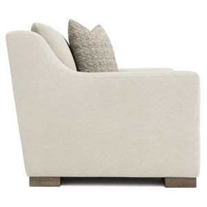 Bernhardt Bernhardt Gabi Boucle Chair — Made-To-Order Sculptural Comfort With Oversized Roll Arms & Wood Feet P7082B