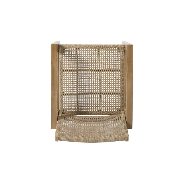 English Elm Christopher Knight Home® - Outdoor Wicker and Acacia Club Chairs Set of 2 - Transitional Flat Weave, Durable Acacia Frame, Breathable Mesh Seating 74228.00MLBRN