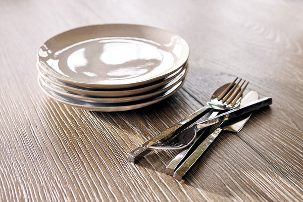 Bernhardt Bernhardt Aventura Dining Table With Marcona White Oak Top, Tusk Pedestals & Two 20" Removable Leaves K1858