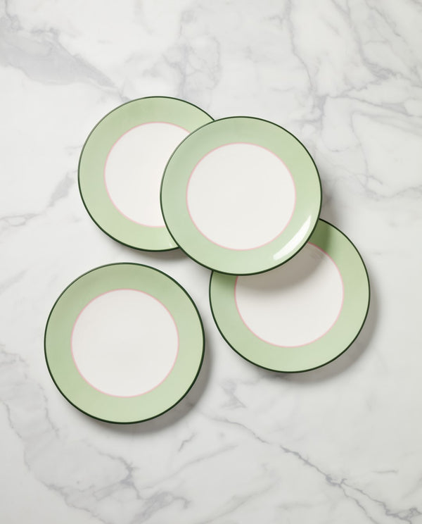 Lenox Kate Spade Make It Pop Dinner Plate, Set of 4 Green, GREEN PORCELAIN 894620
