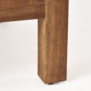 English Elm Christopher Knight Home® - GENSER Plush Beige & Brown Loveseat with Acacia Coffee Table — Water-Resistant Cushions, Durable Outdoor Set 66073.00DLBGE