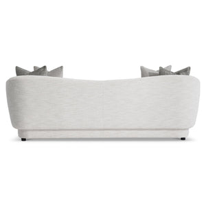 Bernhardt Bernhardt Margot Sofa — Curved Back, Deep Seat Cushions, Tailored Upholstery & Two Throw Pillows - Made to Order P5417A