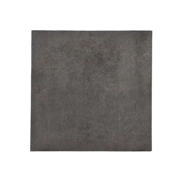 Bernhardt Bernhardt Dark Graphite Armstrong Cocktail Table – Cast Aluminum Square Accent Table, Durable Modern Design 301122