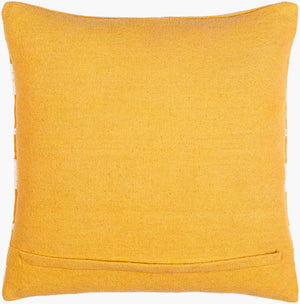 Surya Jason Wu Jsw-001 18" Accent Pillow - Stylish Cotton Decor Piece For Modern Home Spaces, Durable & Chic Saffron Cotton,Cotton Jsw001-2020d