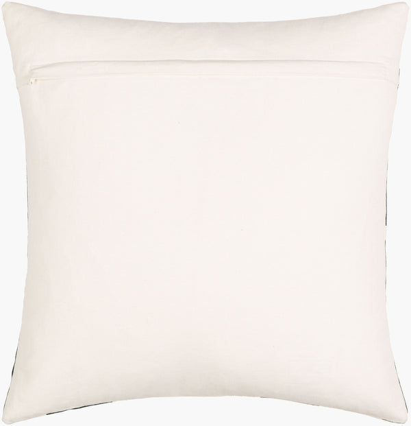 Surya Jason Wu Jsw-001 18" Accent Pillow - Stylish Cotton Decor Piece For Modern Home Spaces, Durable & Chic White Cotton,Cotton Jsw002-2020p