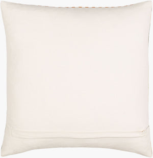 Surya Jason Wu Jsw-001 18" Accent Pillow - Stylish Cotton Decor Piece For Modern Home Spaces, Durable & Chic Cream Cotton,Cotton Jsw003-1818p