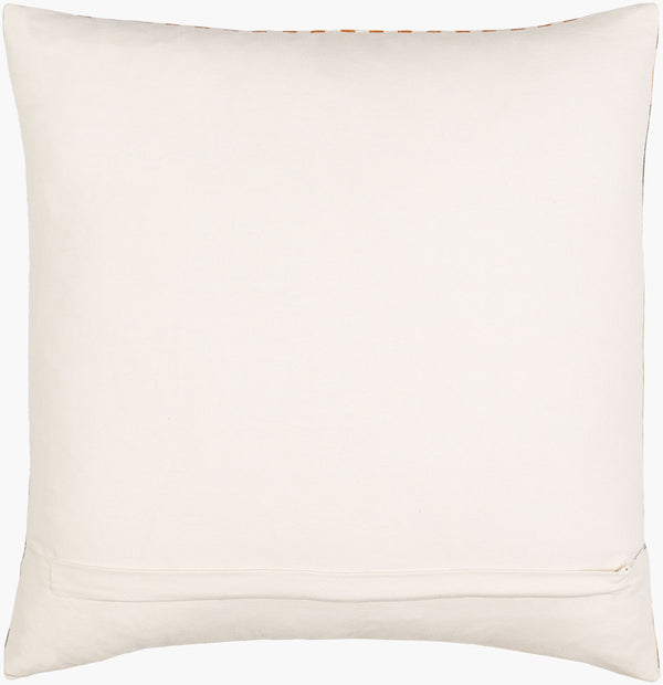 Surya Jason Wu Jsw-001 18" Accent Pillow - Stylish Cotton Decor Piece For Modern Home Spaces, Durable & Chic Cream Cotton,Cotton Jsw003-1818p