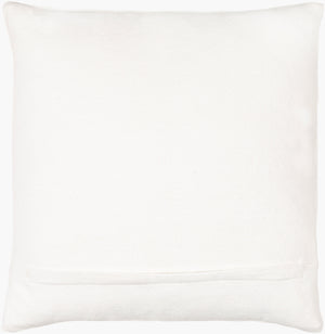 Surya Jason Wu Jsw-001 18" Accent Pillow - Stylish Cotton Decor Piece For Modern Home Spaces, Durable & Chic Cream Cotton,Cotton Jsw004-2222d