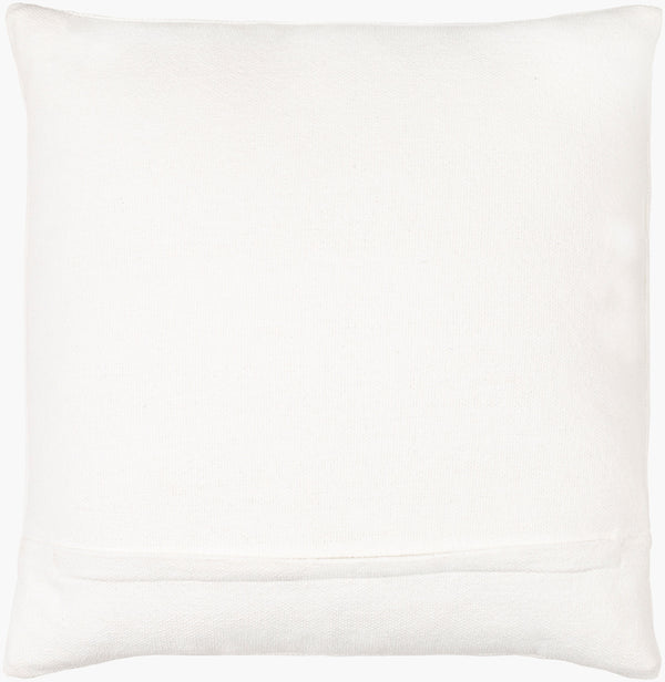 Surya Jason Wu Jsw-001 18" Accent Pillow - Stylish Cotton Decor Piece For Modern Home Spaces, Durable & Chic Cream Cotton,Cotton Jsw004-2222d