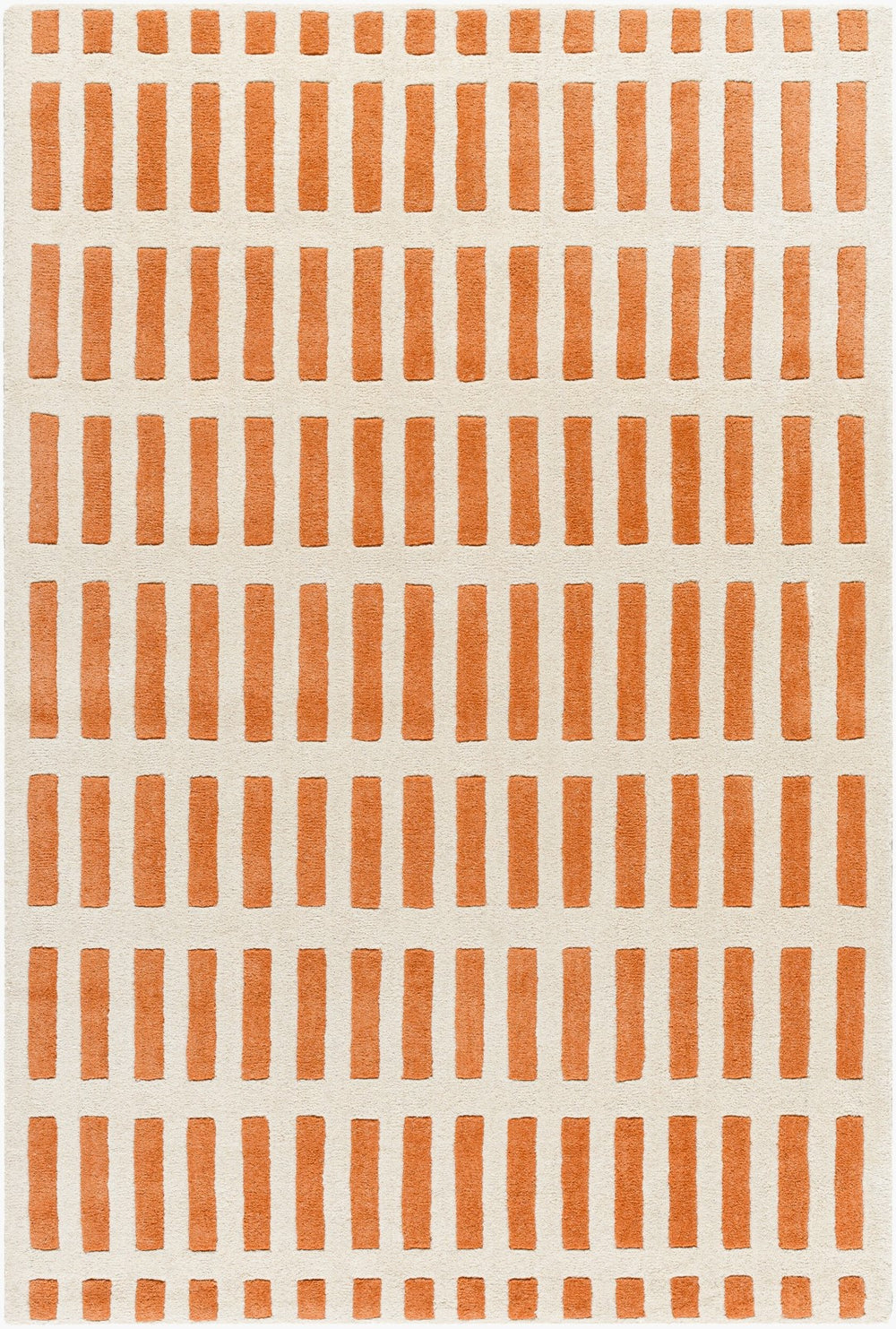 Surya Jason Wu Jsw-1000 Hand-tufted 2' X 3' Rug - Affordable Luxury With Natural Charm For Any Space Terracotta Wool Jsw1000-23