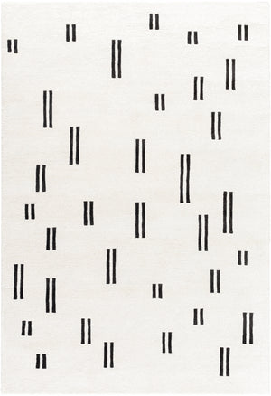 Jason Wu JSW-1003 8'10" x 12' Handmade Rug JSW1003-81012  White, Off-White, Onyx Surya