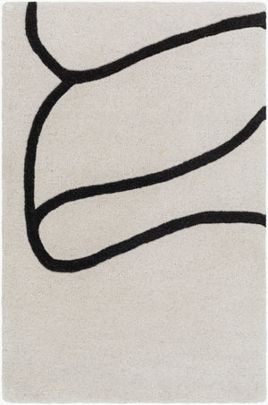 Surya Jason Wu Jsw-1000 Hand-tufted 2' X 3' Rug - Affordable Luxury With Natural Charm For Any Space Ivory Wool Jsw1009-23