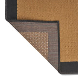 Christopher Knight Home® - Noble House - Pinchas Indoor Border 8 X 11 Area Rug, Beige and Black