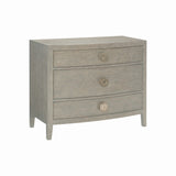 Bernhardt Linea Bachelor's Chest in Cerused Greige 384230G