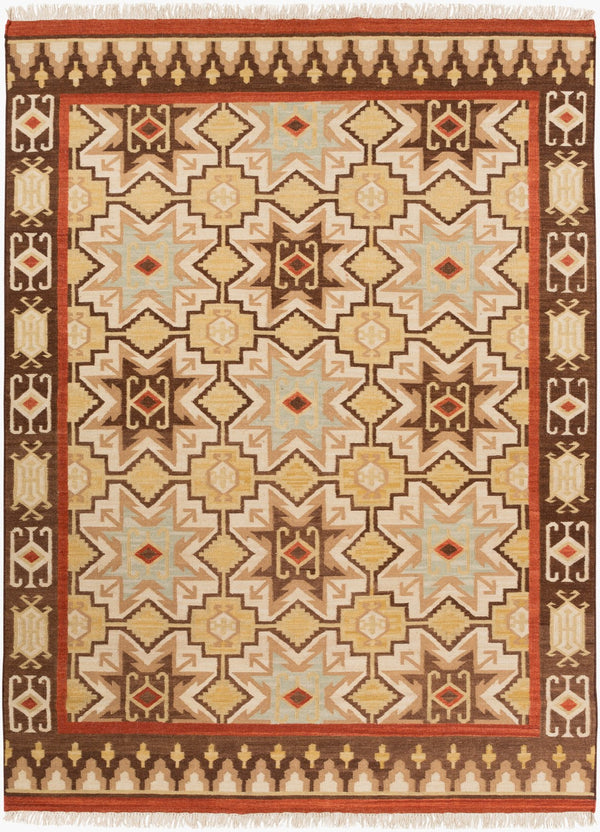 Surya Jewel Tone Ii Handmade 8' X 11' Rug - Elegant Global Design, Durable Wool, Adds Eclectic Charm! Ivory Wool Jtii2034-811