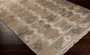 Surya Jewel Tone Ii Handmade 8' X 11' Rug - Elegant Global Design, Durable Wool, Adds Eclectic Charm! Beige Wool Jtii2047-268