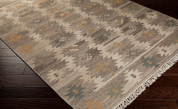 Surya Jewel Tone Ii Handmade 8' X 11' Rug - Elegant Global Design, Durable Wool, Adds Eclectic Charm! Beige Wool Jtii2047-268