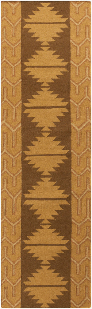 Surya Jewel Tone Ii Handmade 8' X 11' Rug - Elegant Global Design, Durable Wool, Adds Eclectic Charm! Medium Brown Wool Jtii2066-268