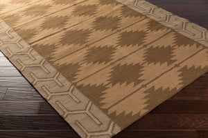 Surya Jewel Tone Ii Handmade 8' X 11' Rug - Elegant Global Design, Durable Wool, Adds Eclectic Charm! Tan Wool Jtii2068-58