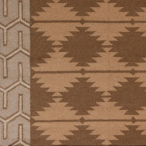 Surya Jewel Tone Ii Handmade 8' X 11' Rug - Elegant Global Design, Durable Wool, Adds Eclectic Charm! Tan Wool Jtii2068-58