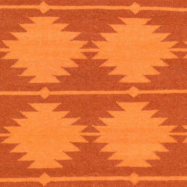 Surya Jewel Tone Ii Handmade 8' X 11' Rug - Elegant Global Design, Durable Wool, Adds Eclectic Charm! Burnt Orange Wool Jtii2070-23