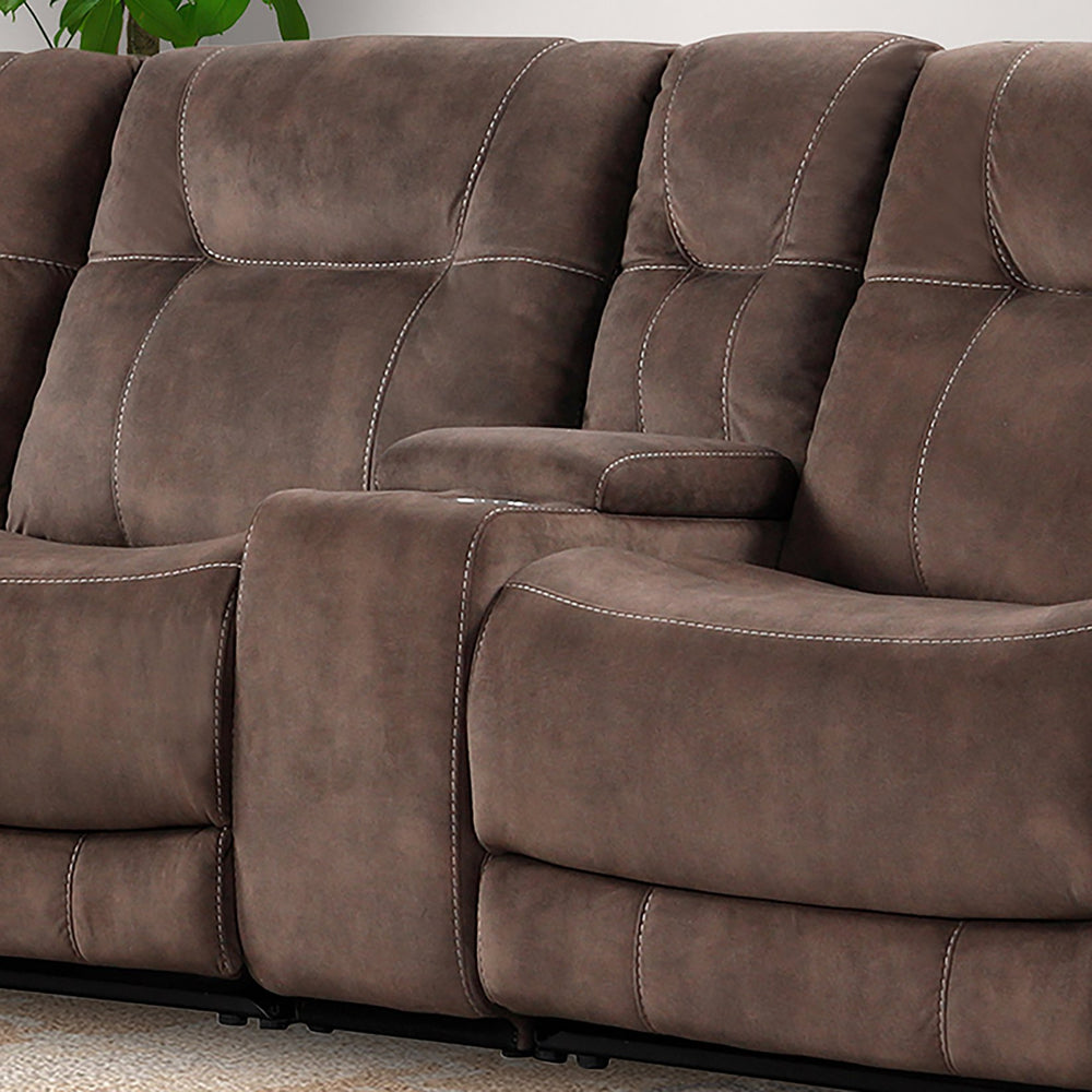 Parker House Parker Living Cooper Recliner - Stylish Manual Recline For Ultimate Comfort And Relaxation At Home Brown 100% Polyester (S) Mcoo#860-sbr