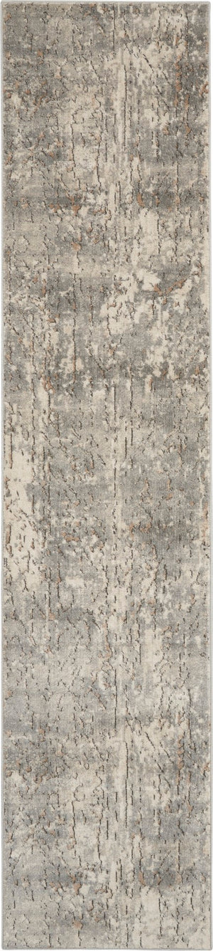 Nourison Concerto CNC03 Machine Made Power-loomed Borderless Design Indoor Only Contemporary Rustic Rug Beige Grey, Beige Grey 80% Polypropylene,20% Polyester 99446748843