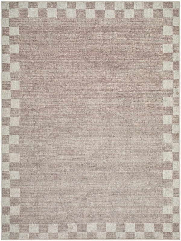 Livabliss Judie Handwoven Flatweave Accent Rug Wool Blend for Entryway Bathroom or Bedside Taupe, Stone 3'6" x 5'6" JUD2301-3656