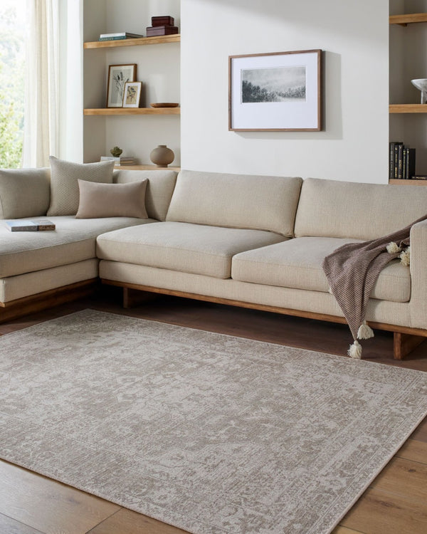 Livabliss Judie Handwoven Wool Blend Flatweave Accent Rug for Entryways Kitchens and Bathrooms Beige, Sand 27" x 45" JUD2303-2745